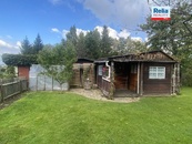 Prodej útulné rekreační chaty se zahrádkou v Novém Městě pod Smrkem, cena 650000 CZK / objekt, nabízí 